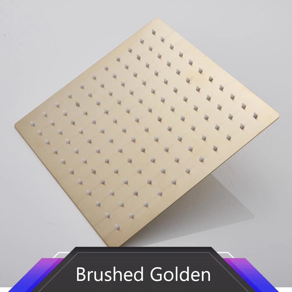 Stainless Steel Ultrathin Shower Head Rainfall