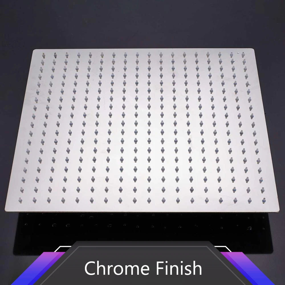 Stainless Steel Ultrathin Shower Head Rainfall