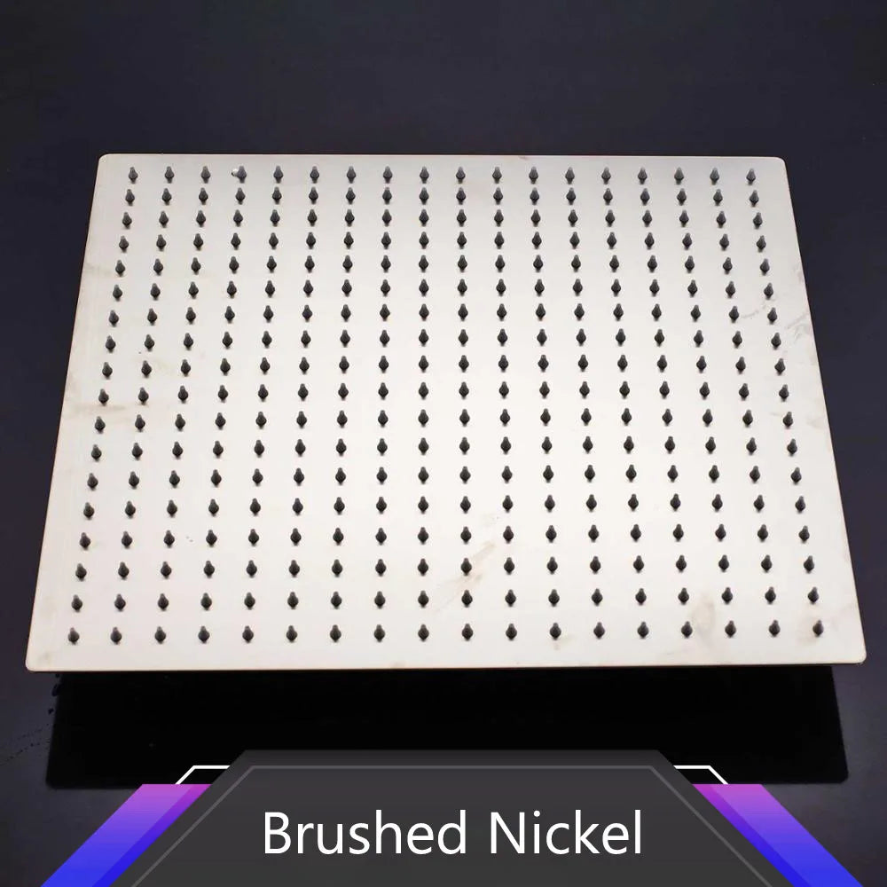 Stainless Steel Ultrathin Shower Head Rainfall