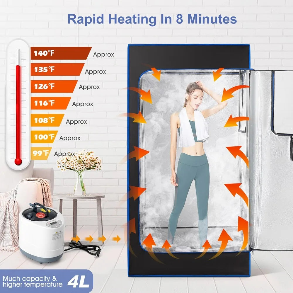 Portable Sauna w/Chair