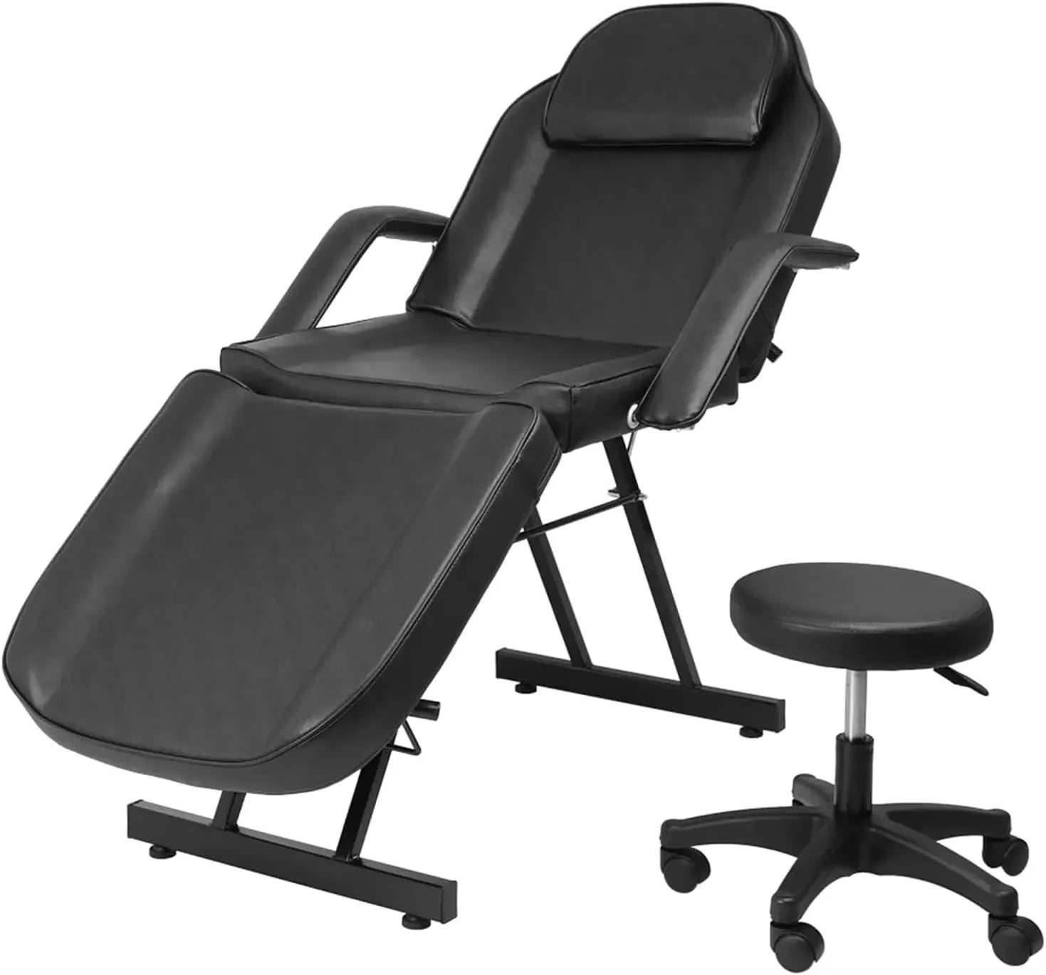 Massage Table with Hydraulic Stool