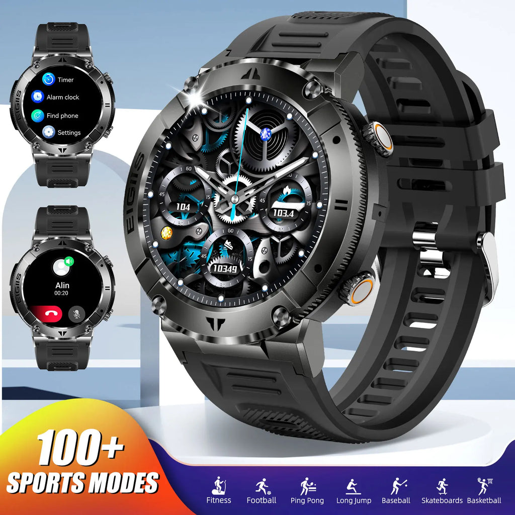 Smart Watch Men Sport Fitness Health Waterproof