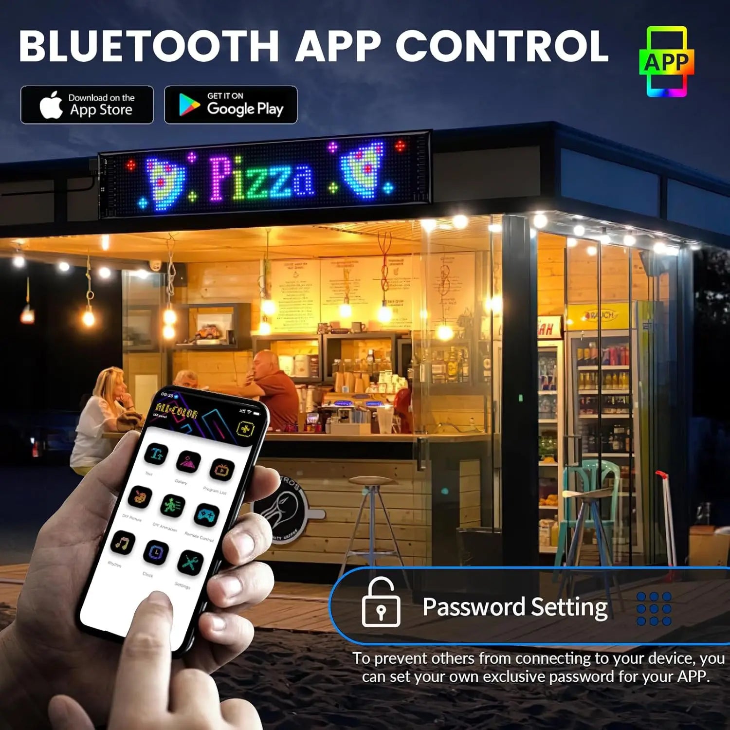 USB Programmable Scrolling LED Sign