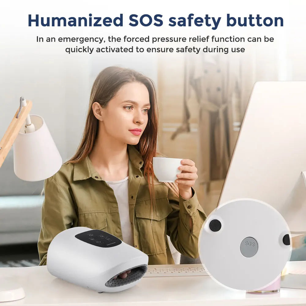 Wireless Hand Massager Arthritis Numbness Muscle Relaxation