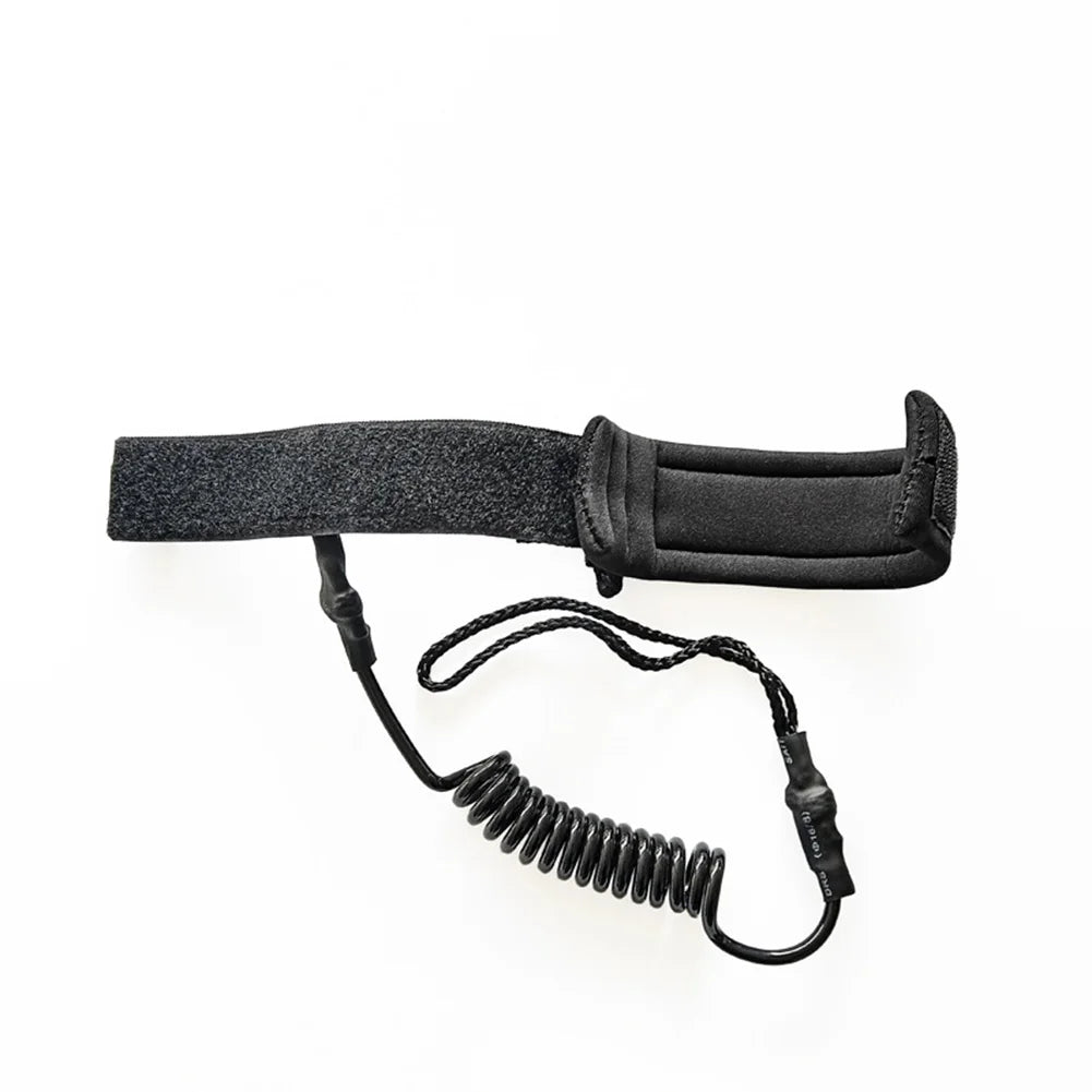 Premium Coiled Bodyboarding Leash TPU Stay on Board Ankle Strap Paddleboard Ankle Leash for Surfing