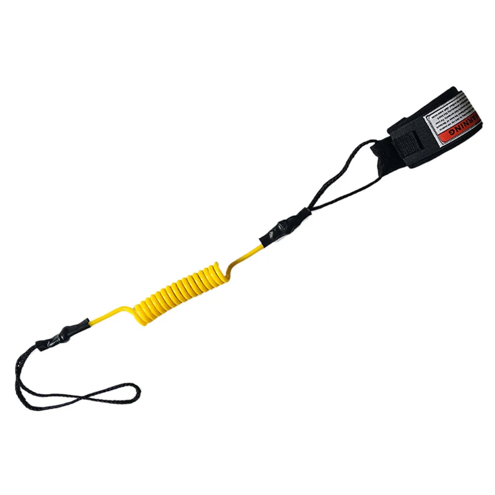 Premium Coiled Bodyboarding Leash TPU Stay on Board Ankle Strap Paddleboard Ankle Leash for Surfing