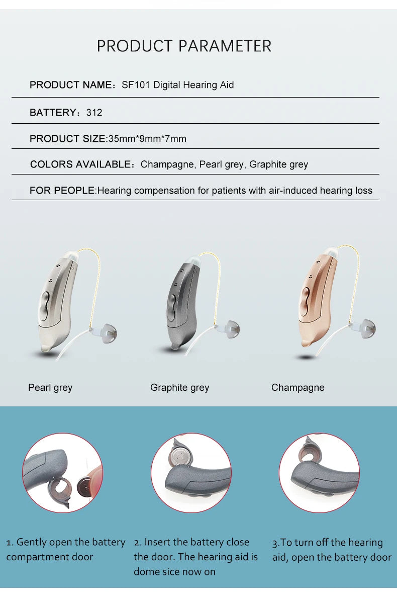 Digital Hearing Aids with Bluetooth