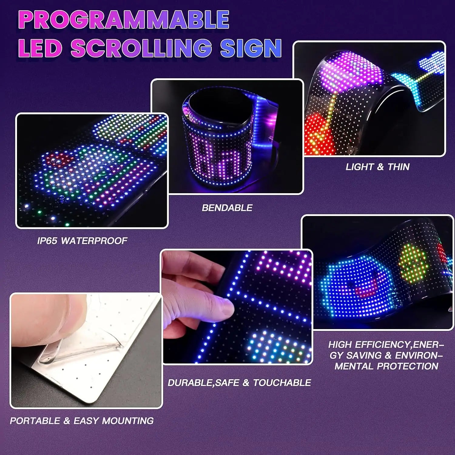 USB Programmable Scrolling LED Sign