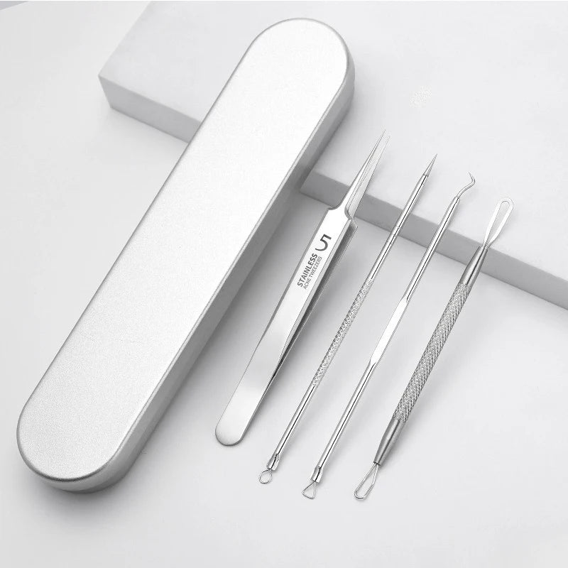 Acne Needle Blackhead Tweezers Removal Tool