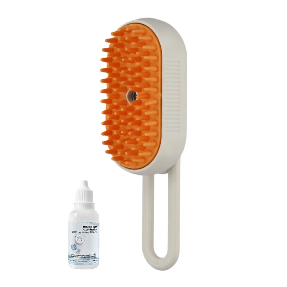 Steam Brush Grooming Massage Comb for Pet Hairs