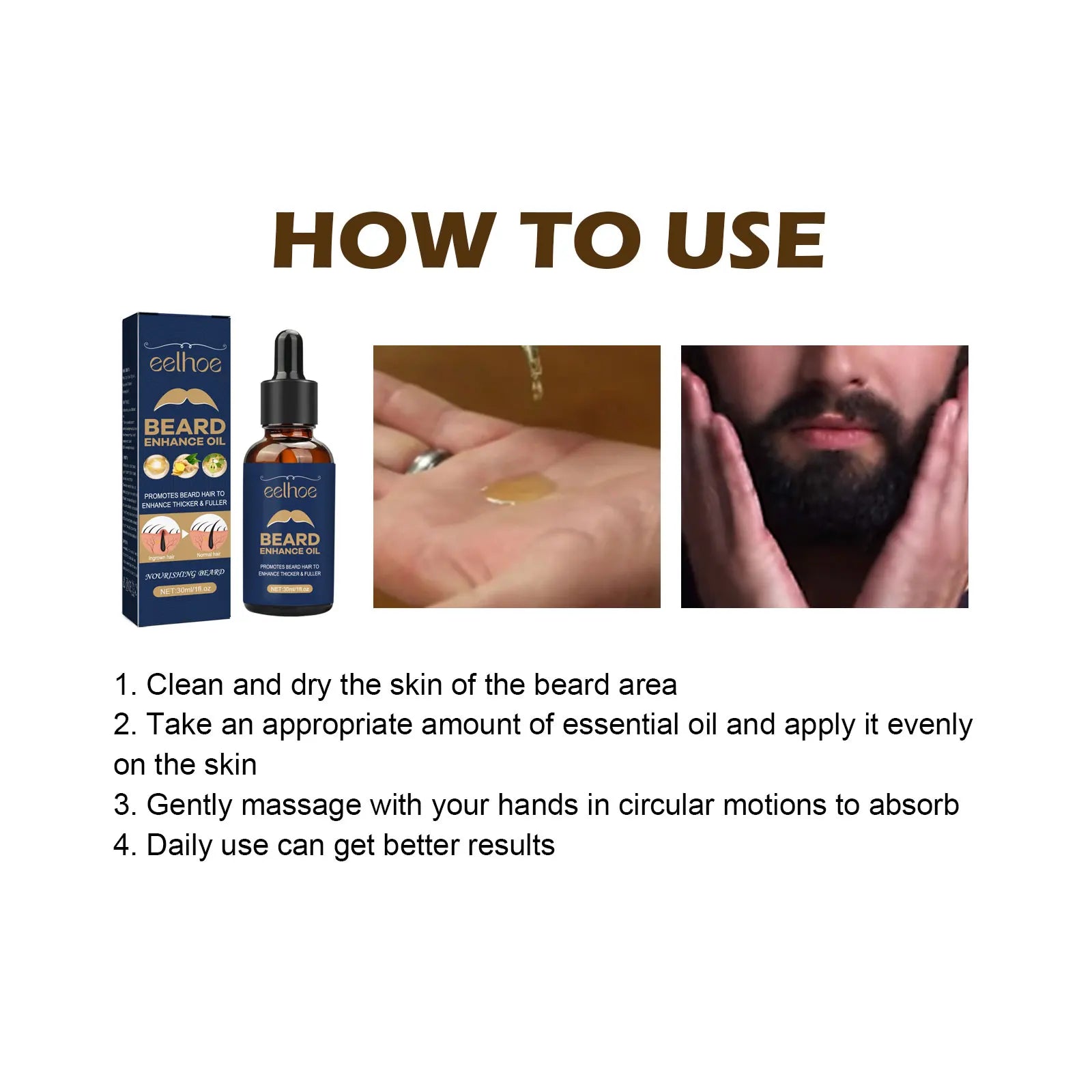 Men's Beard Care Oil
