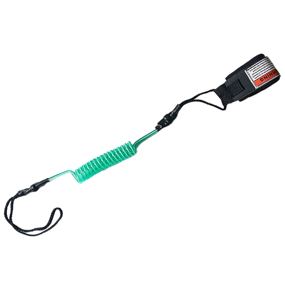 Premium Coiled Bodyboarding Leash TPU Stay on Board Ankle Strap Paddleboard Ankle Leash for Surfing