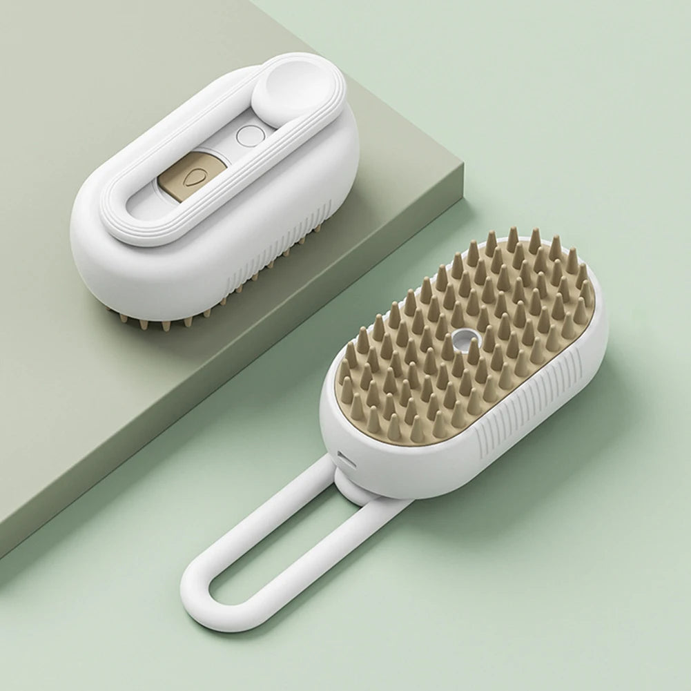 Steam Brush Grooming Massage Comb for Pet Hairs