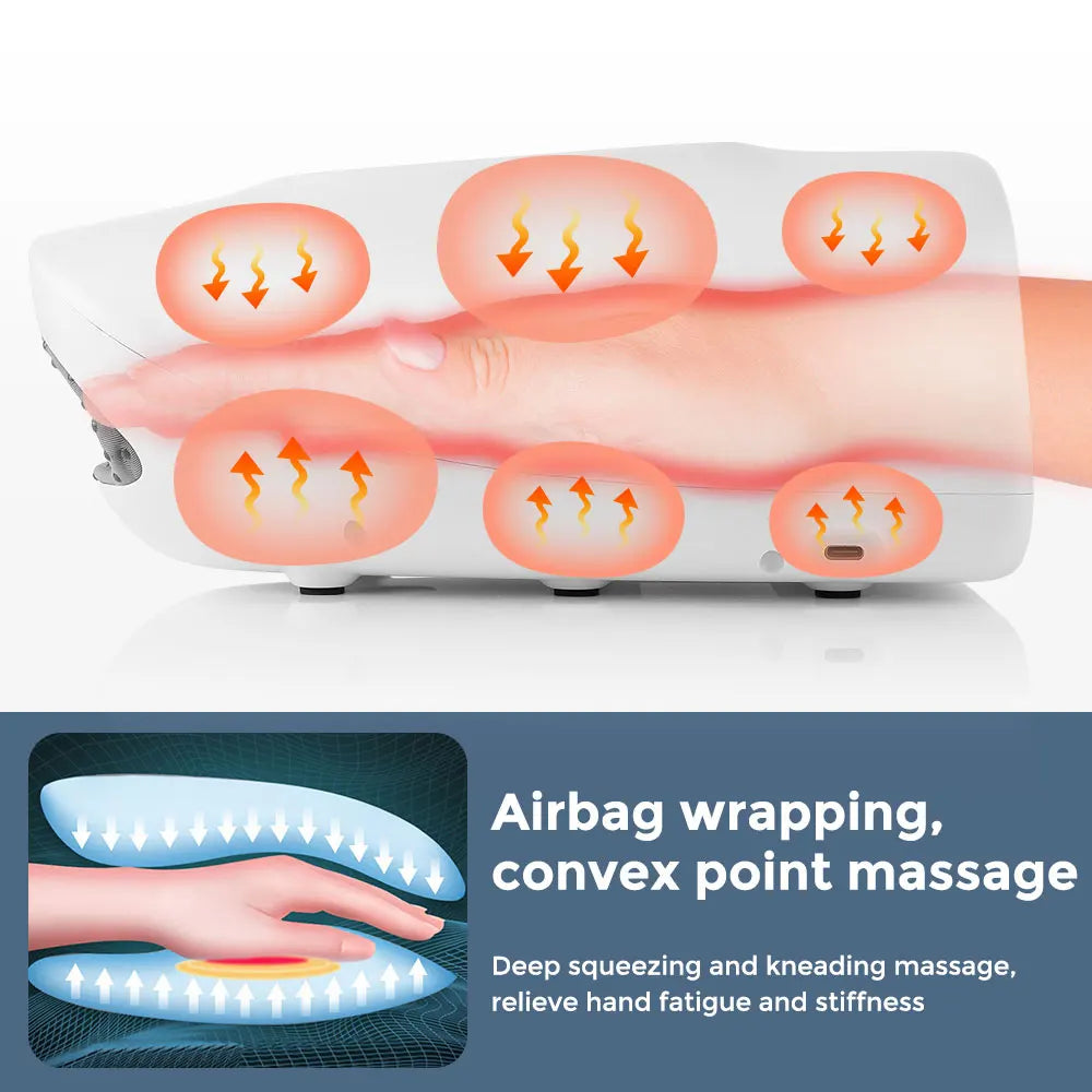 Wireless Hand Massager Arthritis Numbness Muscle Relaxation