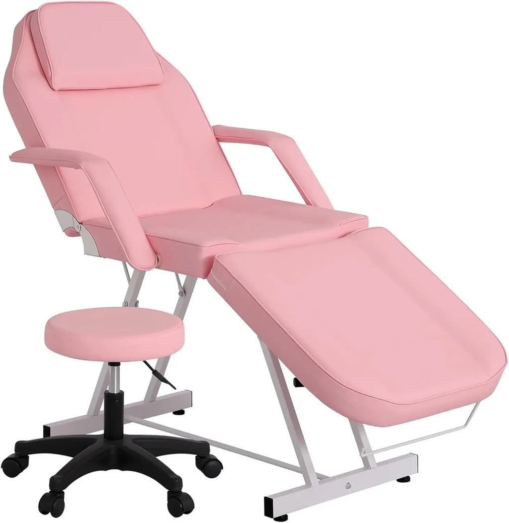 Massage Table with Hydraulic Stool