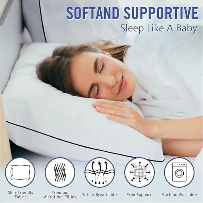 Cooling Bed Pillows Reduces Neck Pain