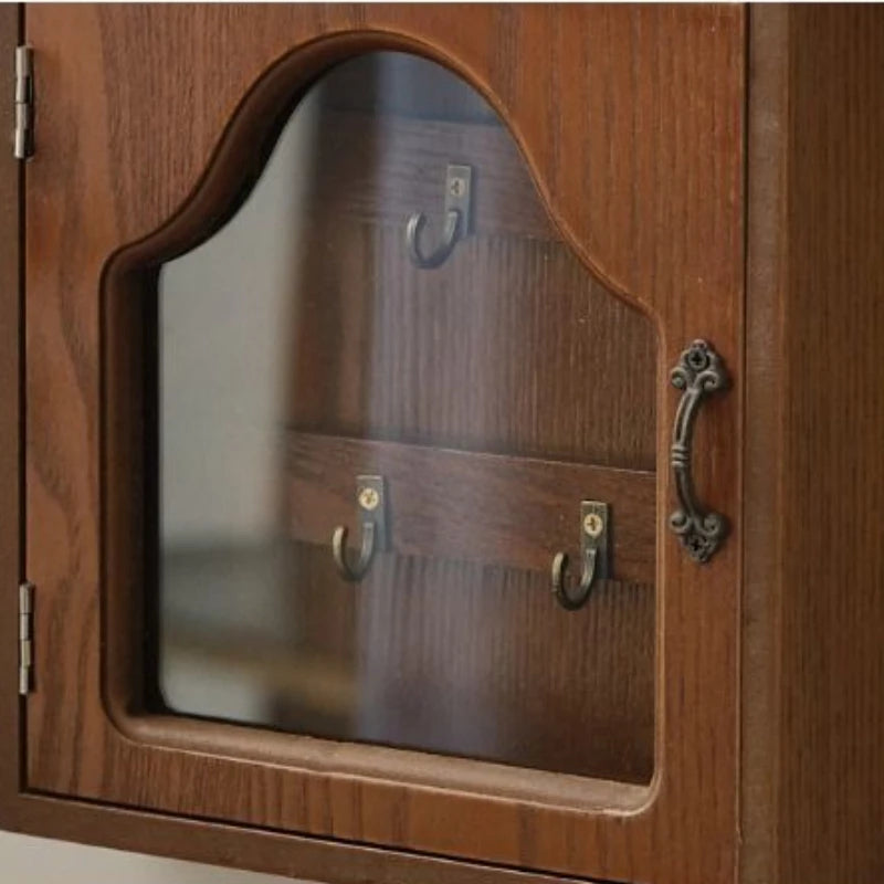 Wall Art Wooden Clock . Key HangerD