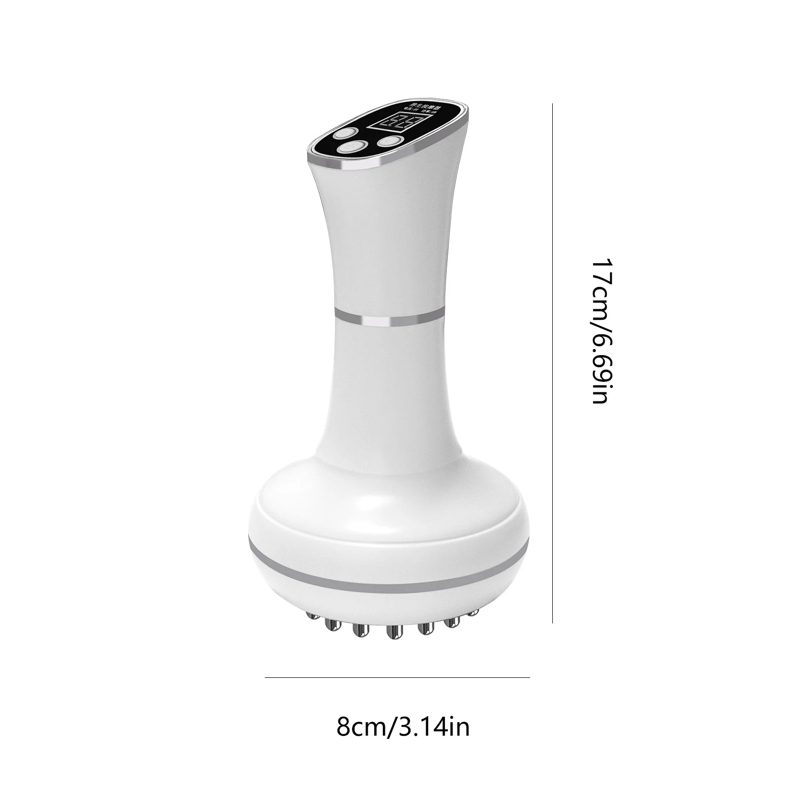 Household electric meridian brush leg abdomen shoulder and neck massager scraping instrument relax the muscles of the whole body