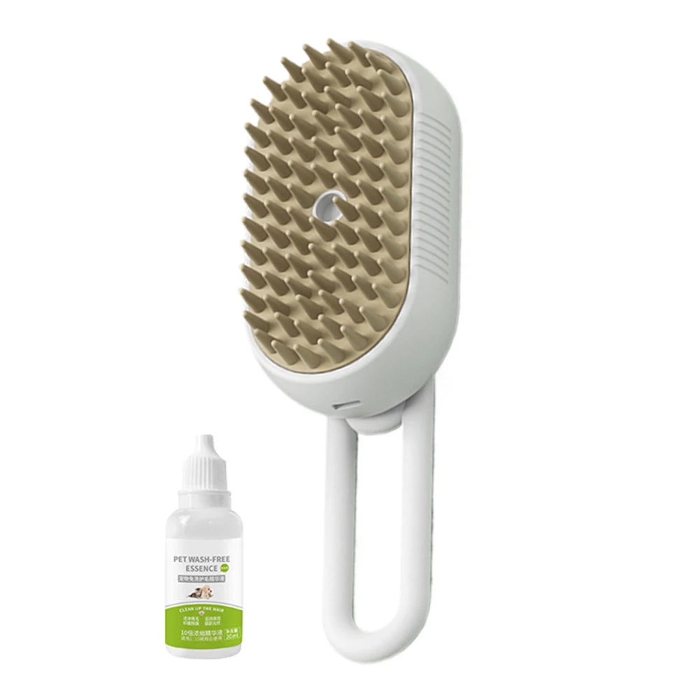 Steam Brush Grooming Massage Comb for Pet Hairs