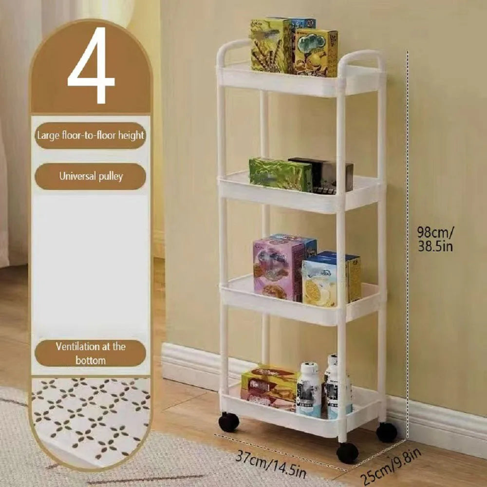 Rolling Storage Cart Organizer