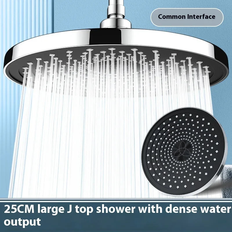 Showerhead nozzle pressurized