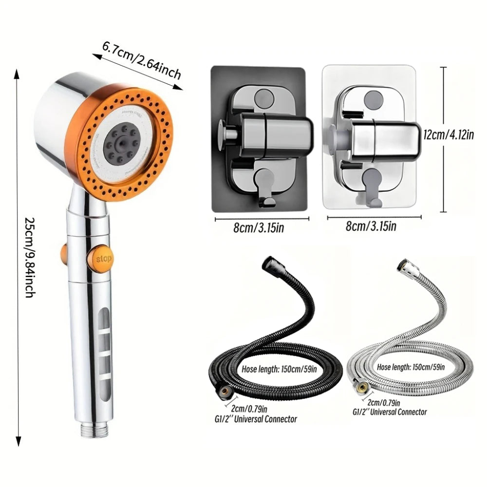5 Modes Bathroom Shower Head