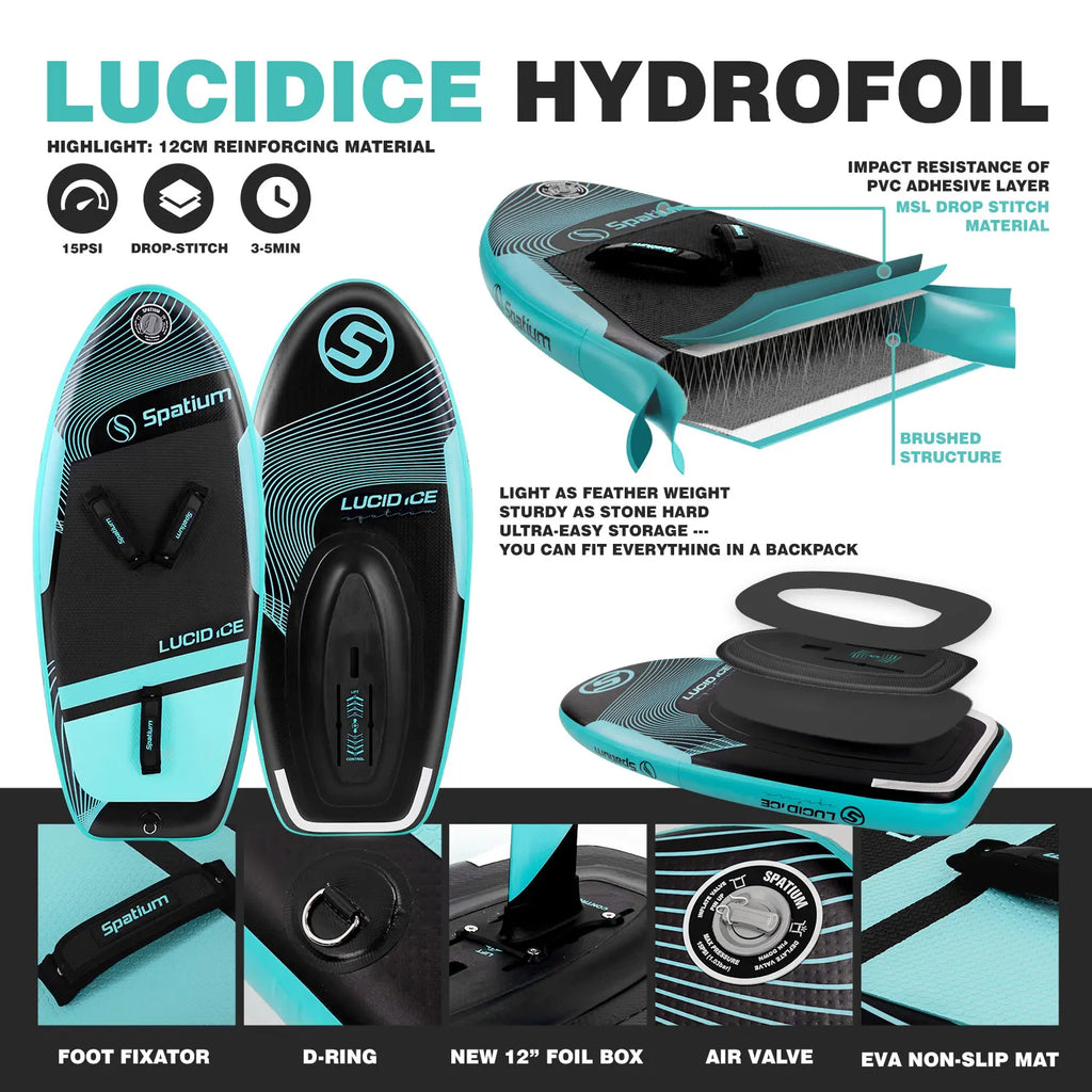 Inflatable Hydrofoil Board Surfing