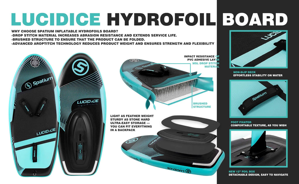 Inflatable Hydrofoil Board Surfing