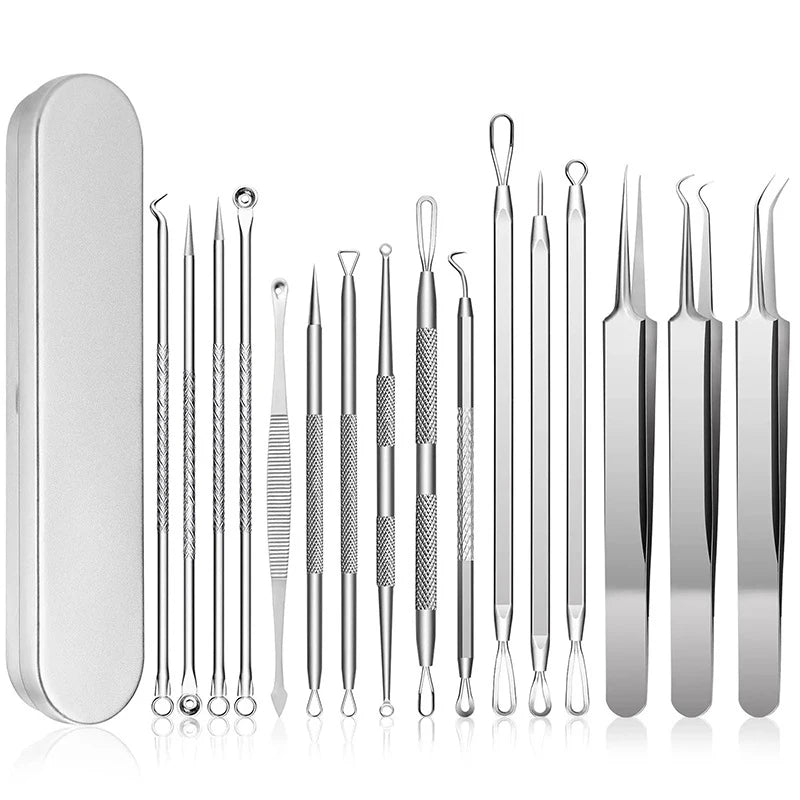 Acne Needle Blackhead Tweezers Removal Tool