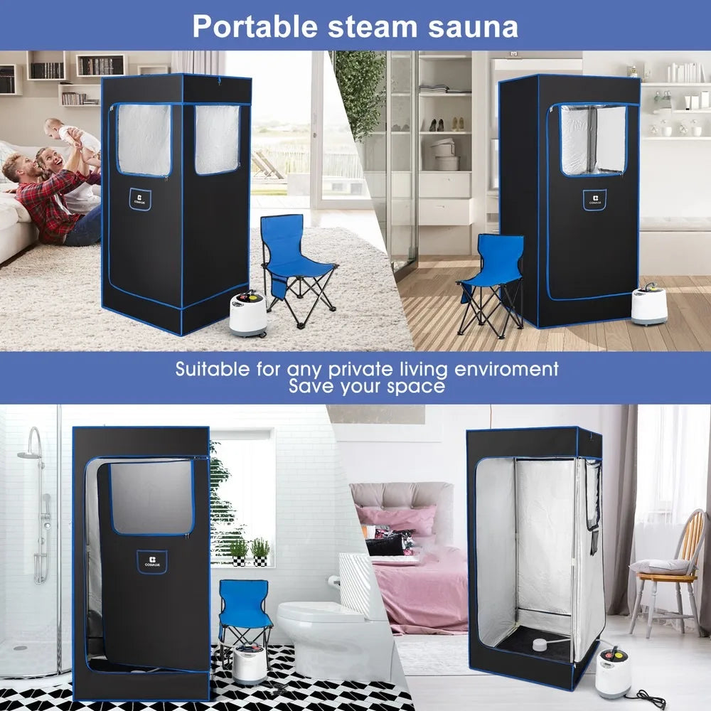 Portable Sauna w/Chair