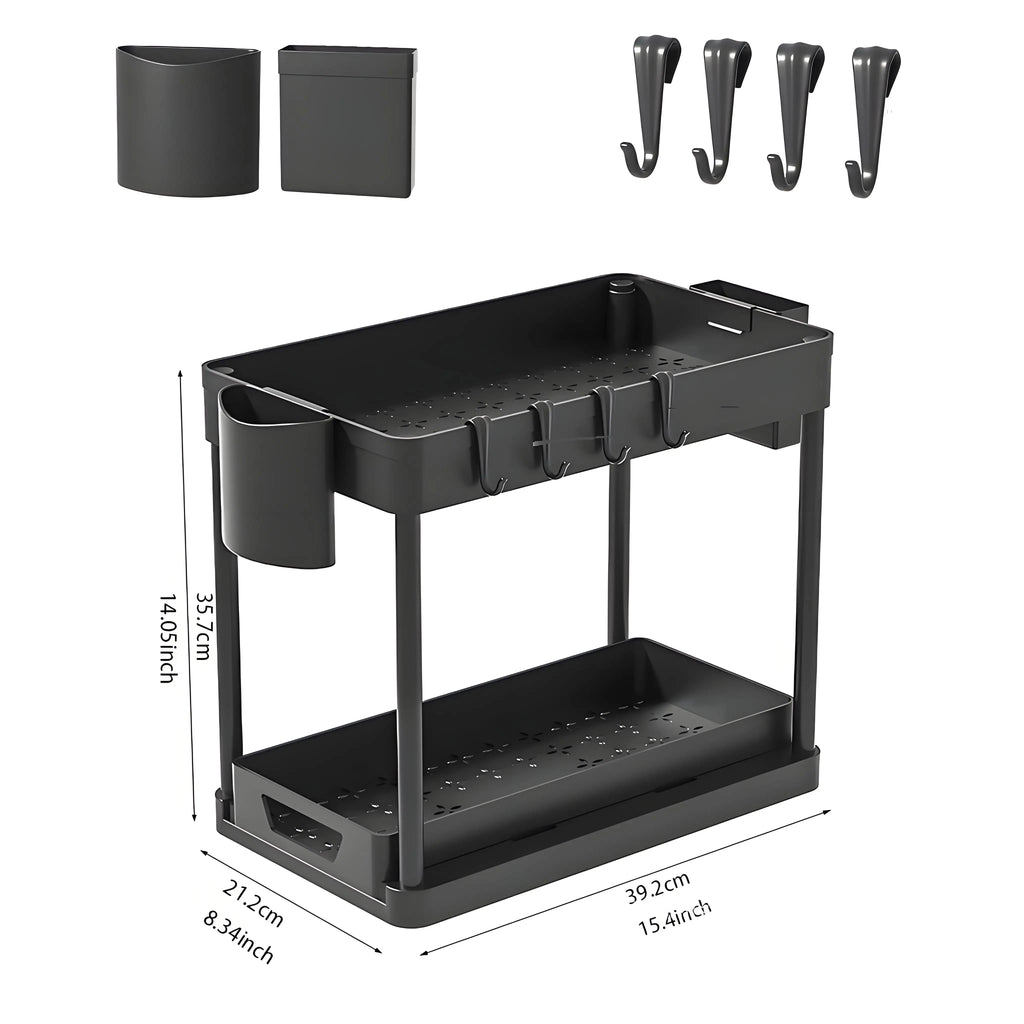 Under Sink Shelves - Adjustable