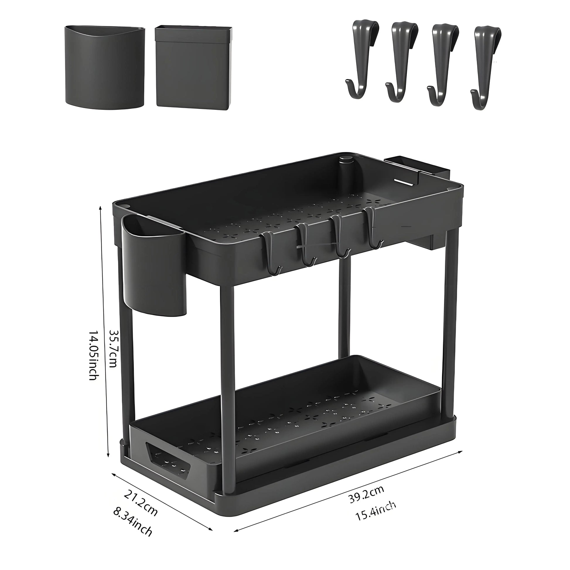 Under Sink Shelves - Adjustable