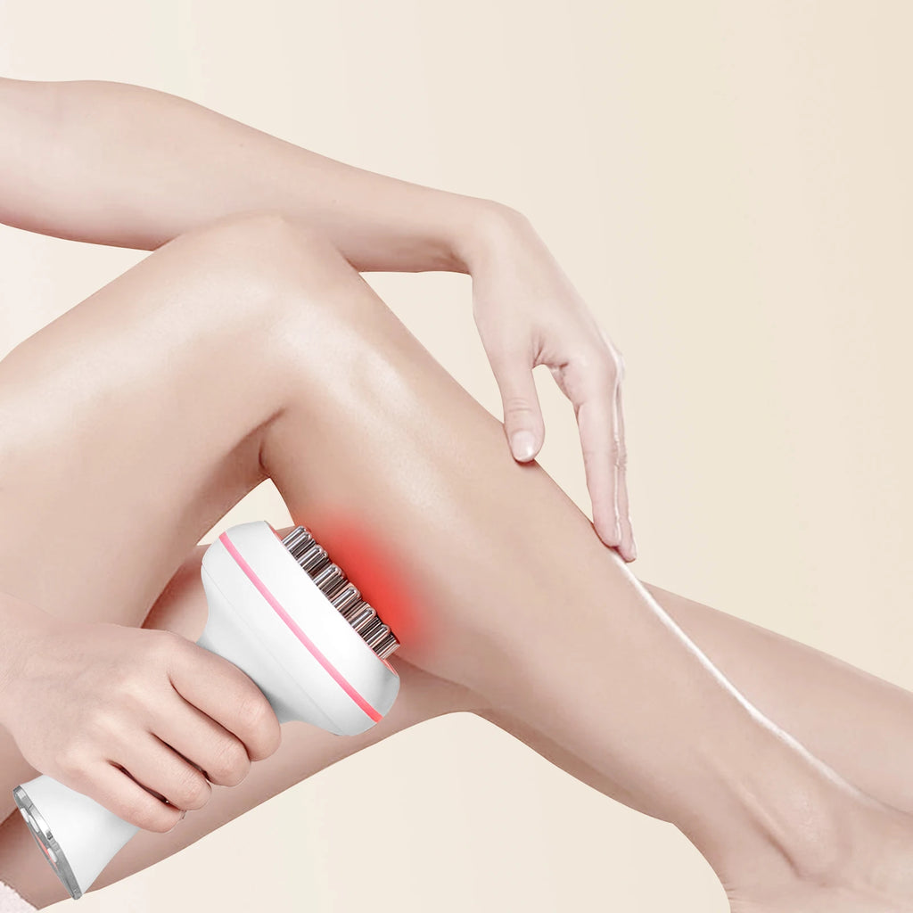 Household electric meridian brush leg abdomen shoulder and neck massager scraping instrument relax the muscles of the whole body