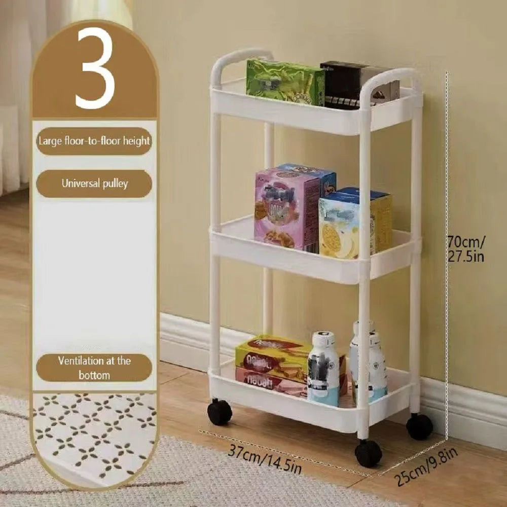 Rolling Storage Cart Organizer