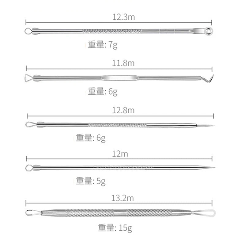 Acne Needle Blackhead Tweezers Removal Tool