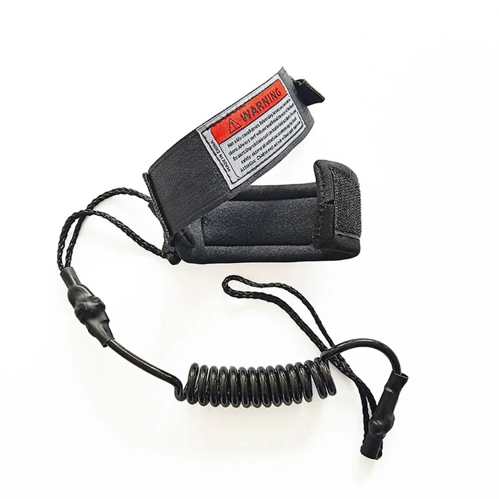 Premium Coiled Bodyboarding Leash TPU Stay on Board Ankle Strap Paddleboard Ankle Leash for Surfing