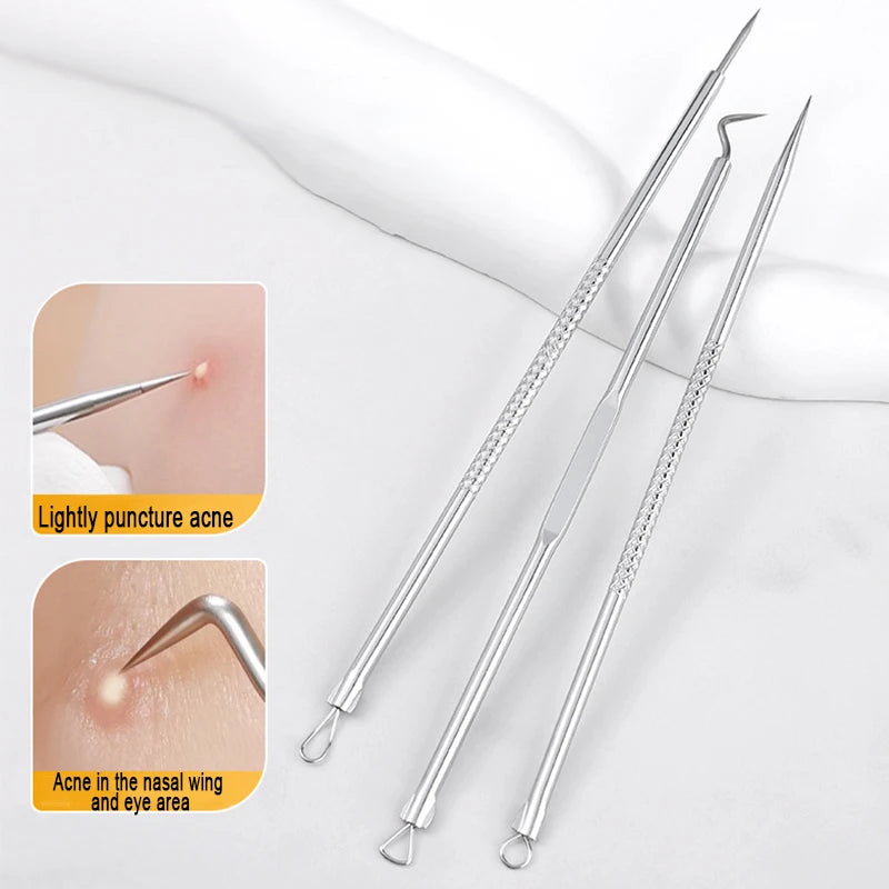 Acne Needle Blackhead Tweezers Removal Tool