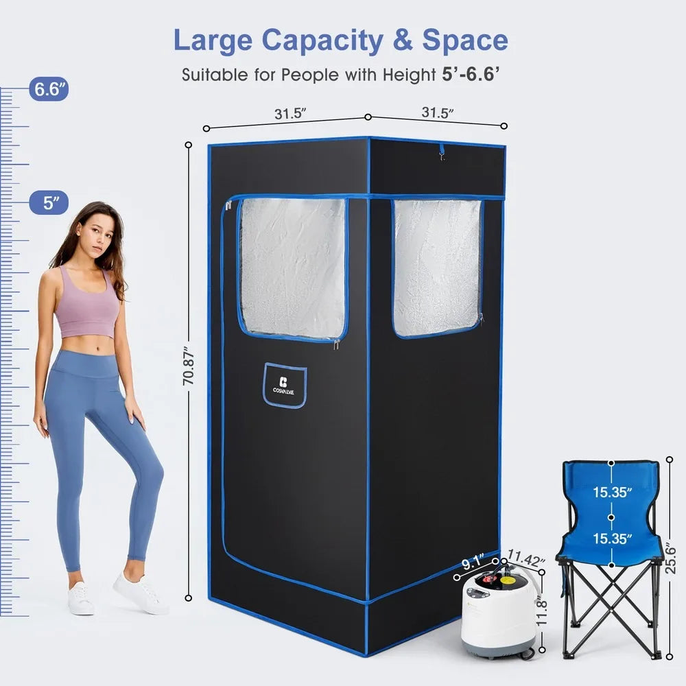 Portable Sauna w/Chair