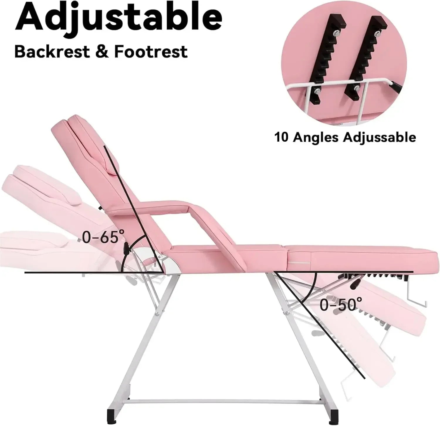 Massage Table with Hydraulic Stool