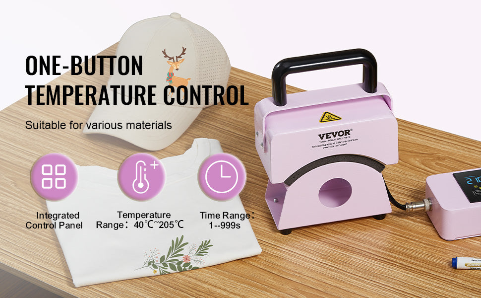 Mini Hat Heat Press for Caps